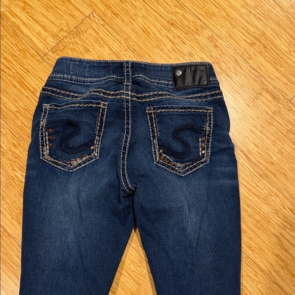 Silver Jeans Dark Blue Boot Cut Denim - Picture 5 of 6